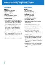 Preview for 18 page of Breville Yoghurt Creations BYG100 Instructions Manual