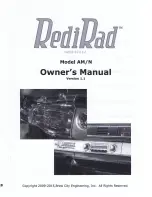 Preview for 1 page of Brew City Engineering RediRad AM/N Owner'S Manual