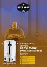 Предварительный просмотр 1 страницы Brew Monk 057.701.25 Instruction Manual