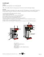 Предварительный просмотр 3 страницы Brew-Tek Energy Saver ES Series Operating Instructions