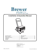 brewer Flex 5700 Installation & Operation Manual preview