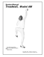 Brewer's Ledge Treadwall AM Service Manual предпросмотр