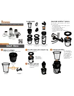 BREWISTA Cold Pro Quick Start Manuals предпросмотр