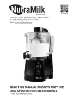 Предварительный просмотр 1 страницы BREWISTA NutraMilk BRNMC2L Series User Manual