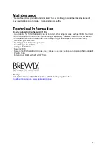 Preview for 5 page of Brewly ACS PRO Instruction Manual