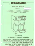 Brewmatic 1032510 Service Manual preview