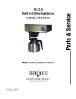 Brewmatic 1033510 Service Manual preview