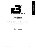 Brewtools B150pro User Manual preview