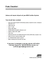 Preview for 2 page of BRG Precision Products CBS6060 Quick Start Manual