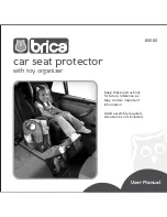Brica car seat protector User Manual preview
