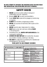 Preview for 2 page of Brice 300IX Operation And Safety Manual