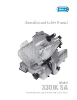 Brice 330IK SA Operation And Safety Manual предпросмотр