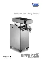 Предварительный просмотр 1 страницы Brice OMATP32E Operation And Safety Manual