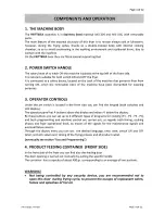 Preview for 4 page of Brice TECNOFRY Operation And Safety Manual