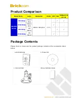 Preview for 6 page of Brickcom CB-500A Series User Manual