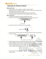 Предварительный просмотр 8 страницы Brickcom DWRT-600N User Manual