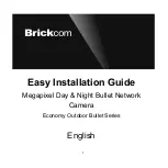 Brickcom Economy Outdoor Bullet Series Easy Installation Manual preview