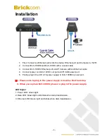 Предварительный просмотр 4 страницы Brickcom EoC-1000M User Manual