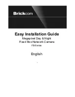 Brickcom FB-Series Easy Installation Manual предпросмотр