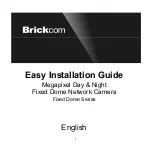 Brickcom Fixed Dome FD-100Ae Easy Installation Manual preview