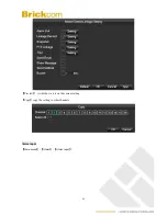 Предварительный просмотр 52 страницы Brickcom NR-2008 User Manual