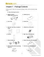 Preview for 9 page of Brickcom OB-100A V2 series Hardware User Manual