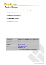 Preview for 2 page of Brickcom OB-202Ae V5 Series Hardware User Manual