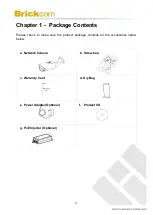 Preview for 8 page of Brickcom OB-202Ae V5 Series Hardware User Manual