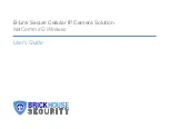 Предварительный просмотр 1 страницы Brickhouse Security B-Link Secure Cellular IP Camera Solution User Manual