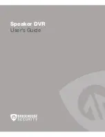 Предварительный просмотр 1 страницы Brickhouse Security Speaker DVR User Manual