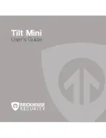 Brickhouse Security Tilt Mini User Manual preview