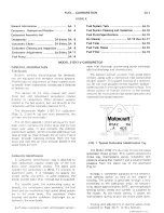 Preview for 60 page of Bricklin SV-1 1975 Service Manual Supplement