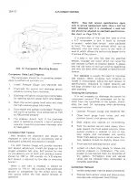 Предварительный просмотр 164 страницы Bricklin SV-1 1975 Service Manual Supplement