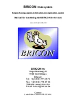 Bricon Club System Manual preview