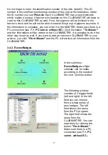 Preview for 17 page of Bricon Club System Manual