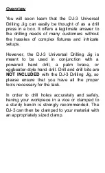 Preview for 4 page of Bridge City DJ-3 Manual