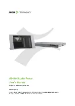 Bridge Technologies VB440 User Manual предпросмотр