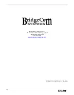 Предварительный просмотр 32 страницы Bridgecom Systems BCM-144 User Manual