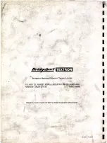 Предварительный просмотр 95 страницы Bridgeport Interact 2 Maintenance Manual