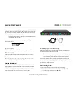 BridgeTech VB120 Quick Start Manual предпросмотр