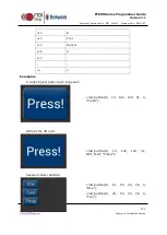 Предварительный просмотр 171 страницы Bridgetek FT800 Programming Manual