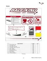 Предварительный просмотр 52 страницы Bridgeview BALE KING 5100 Operator'S & Parts Manual