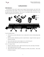 Предварительный просмотр 7 страницы Bridgeview FLEXCART 48 Operator'S Manual