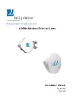 BridgeWave 80 Series Installation manual Installation Manual предпросмотр