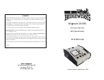 Предварительный просмотр 1 страницы BRIDGEWERKS Magnum 20-SRS Operator'S Manual