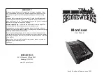 BRIDGEWERKS Morrison User Manual предпросмотр