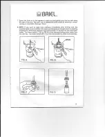 Preview for 9 page of Briel Lido ES-15F Operating Instruction And Cook Book