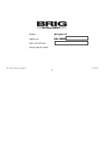 Preview for 61 page of BRIG NAVIGATOR 26 Owner'S Manual