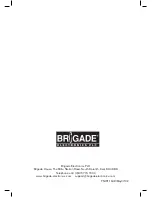 Brigade Electronics BE-870EM User Manual предпросмотр