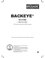 Preview for 4 page of Brigade Electronics BE-870EM User Manual